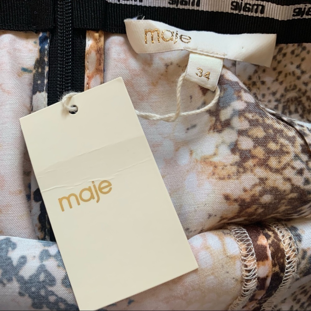 Maje Python Print Slip Skirt - Picture 8 of 10